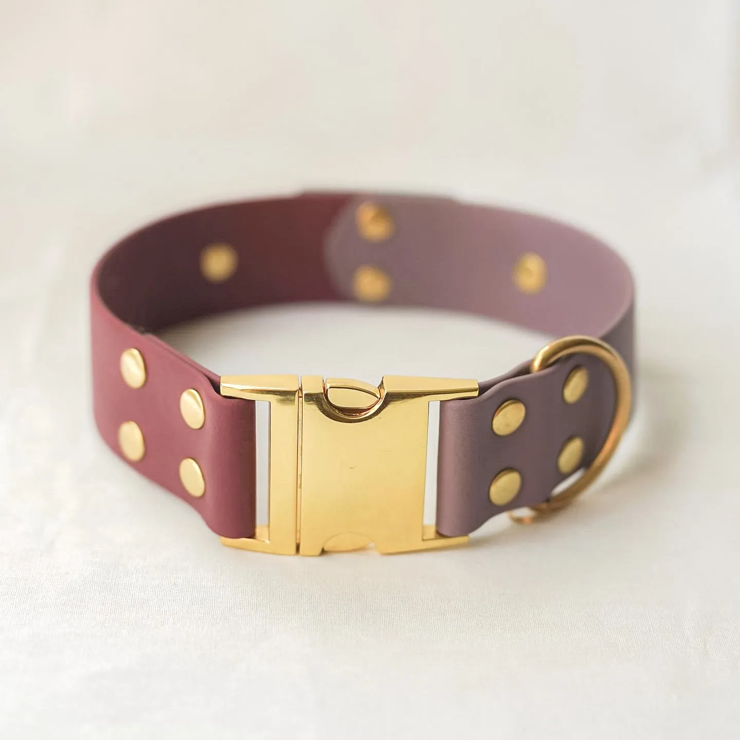 1.5" Two-Tone Waterproof Non-Adjustable Quick Release Collar