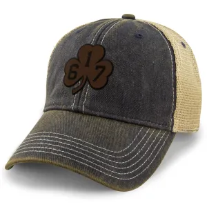 617 Shamrock Leather Patch Dirty Water Trucker