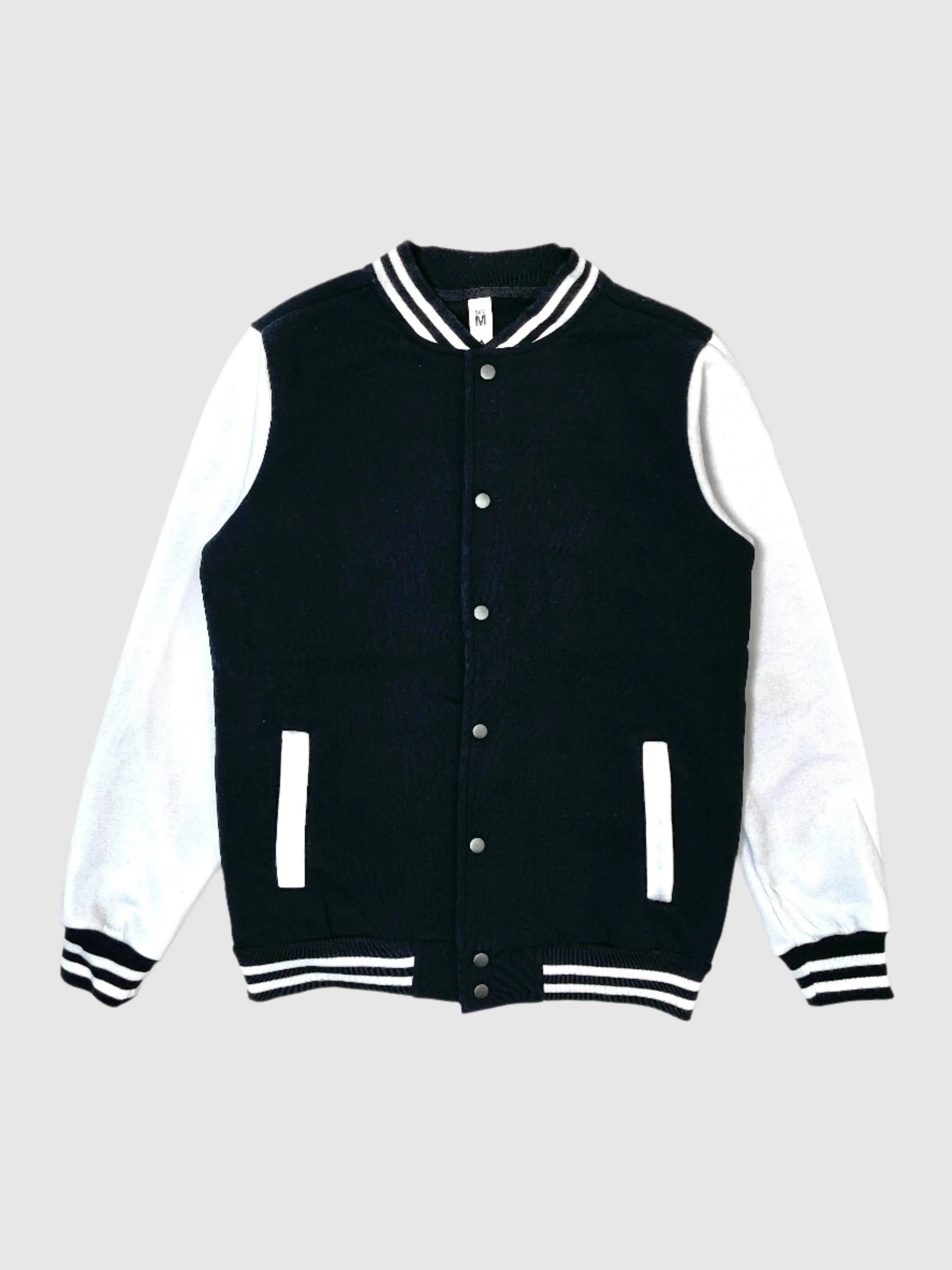 ACC-AF23099-Men's Fleece Varsity Jacket