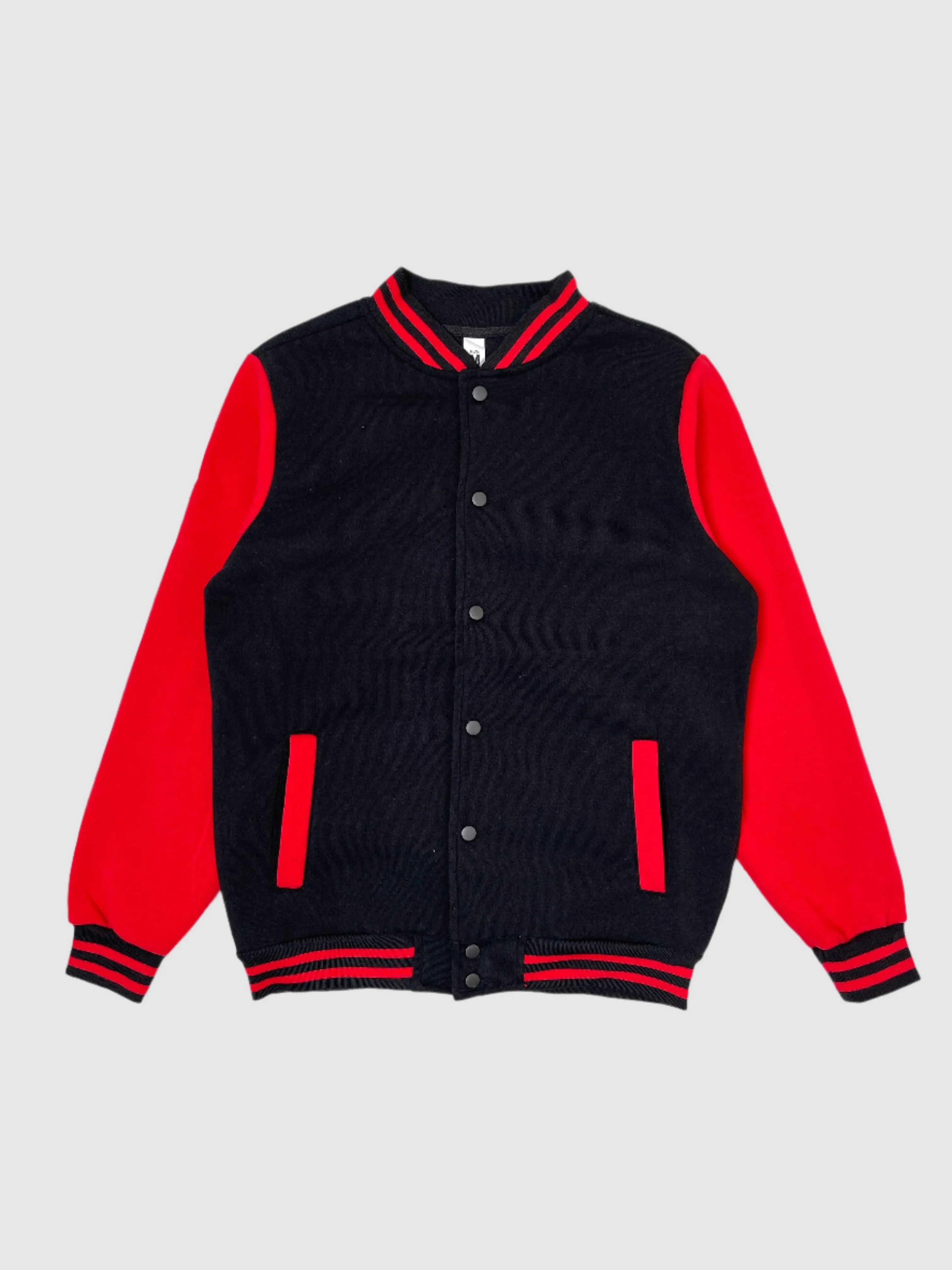 ACC-AF23099-Men's Fleece Varsity Jacket