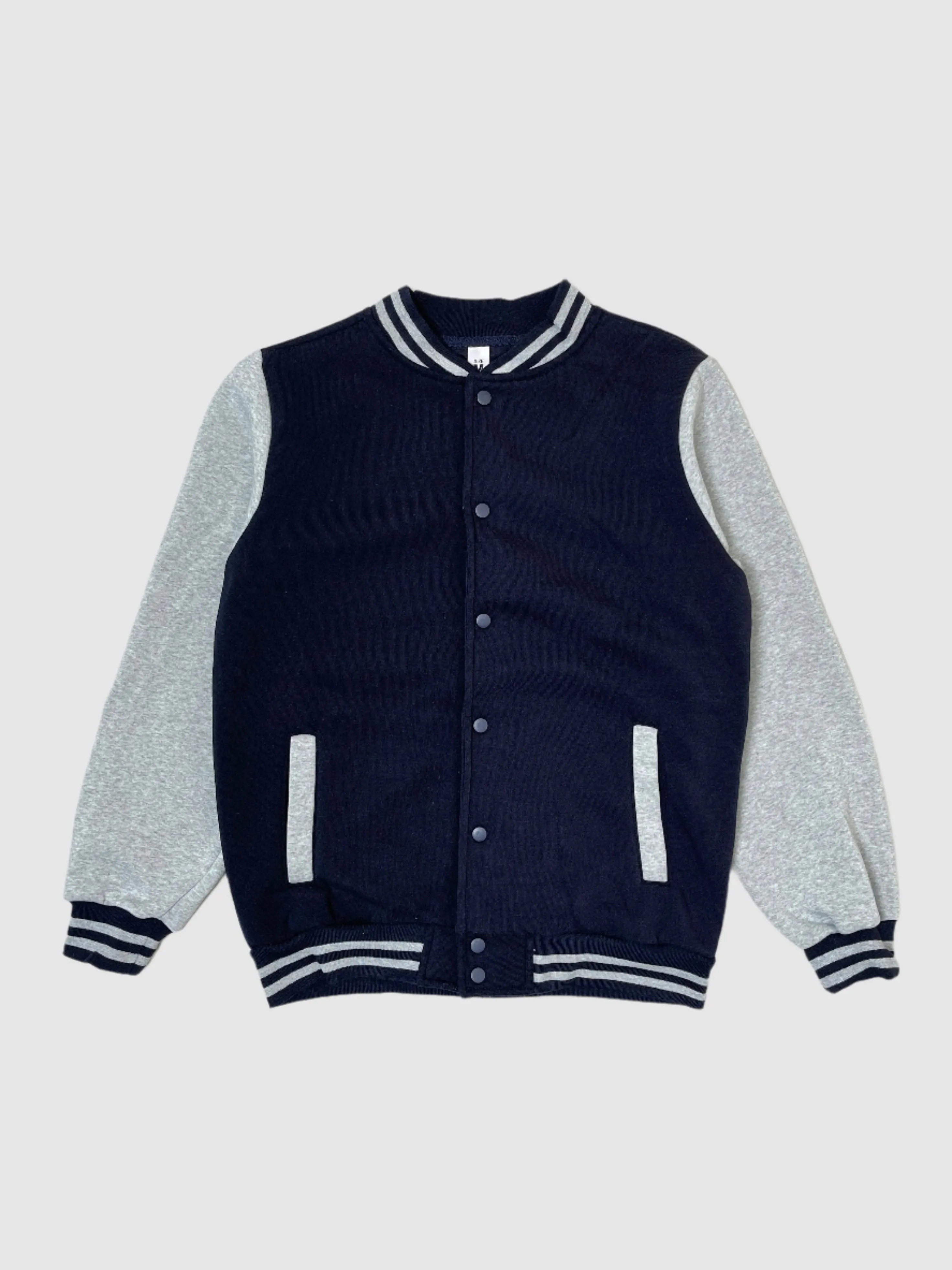 ACC-AF23099-Men's Fleece Varsity Jacket