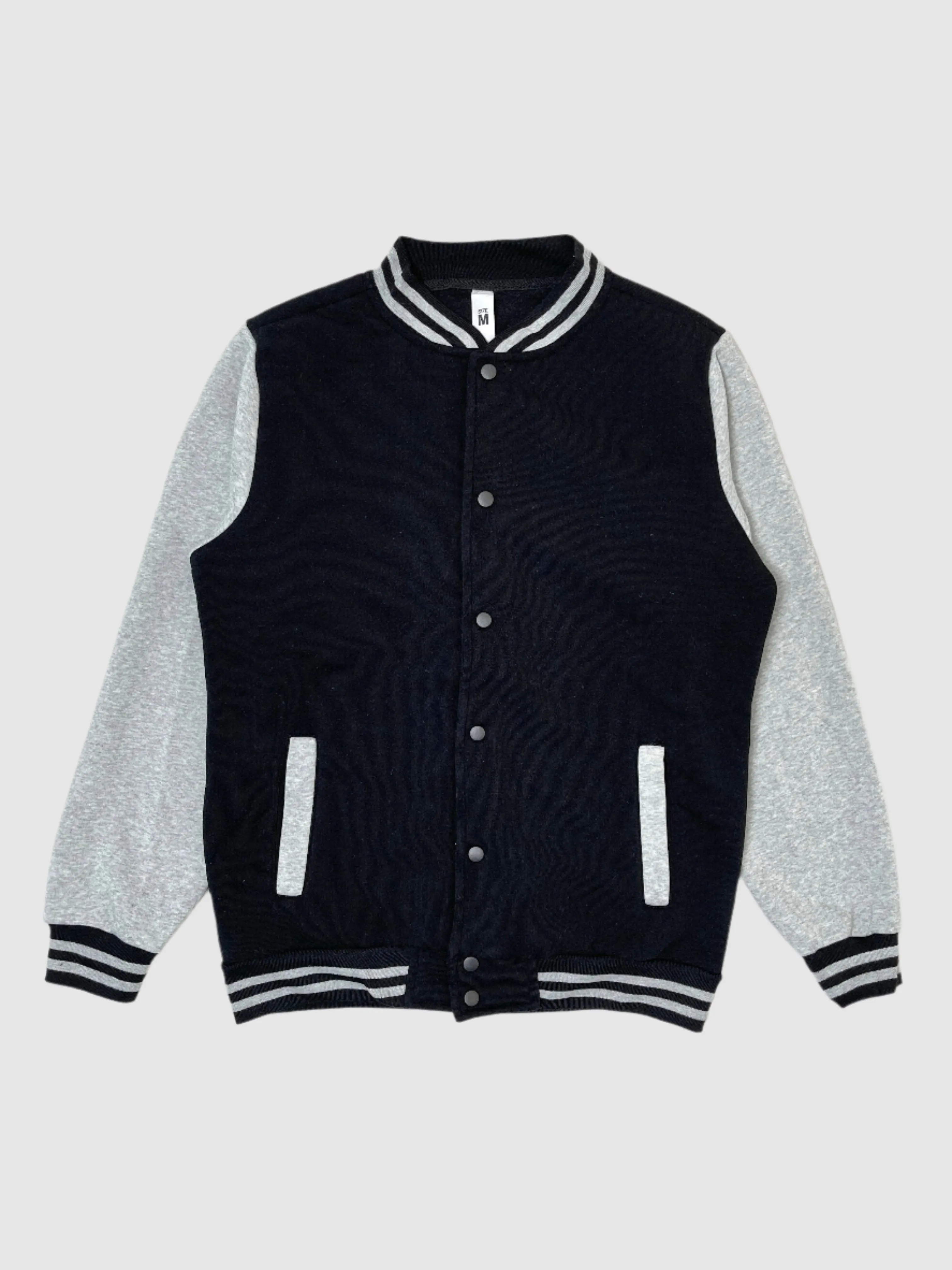 ACC-AF23099-Men's Fleece Varsity Jacket