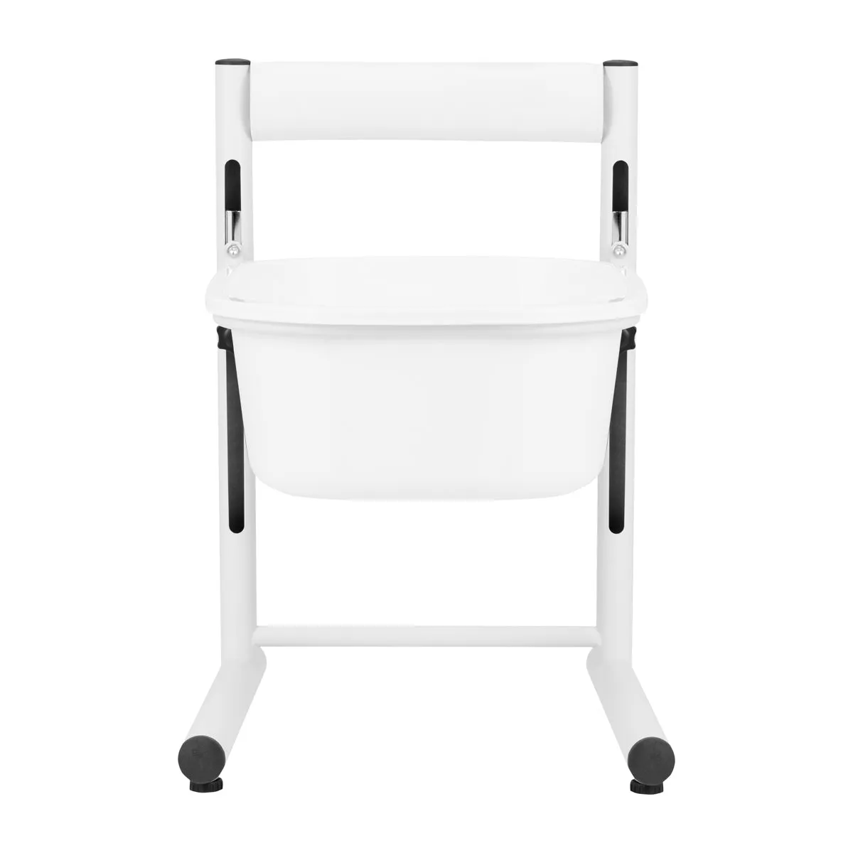 ActiveShop Height-Adjustable Pedicure Tray White