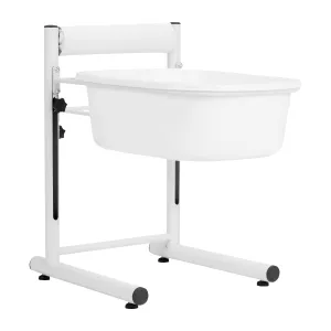 ActiveShop Height-Adjustable Pedicure Tray White