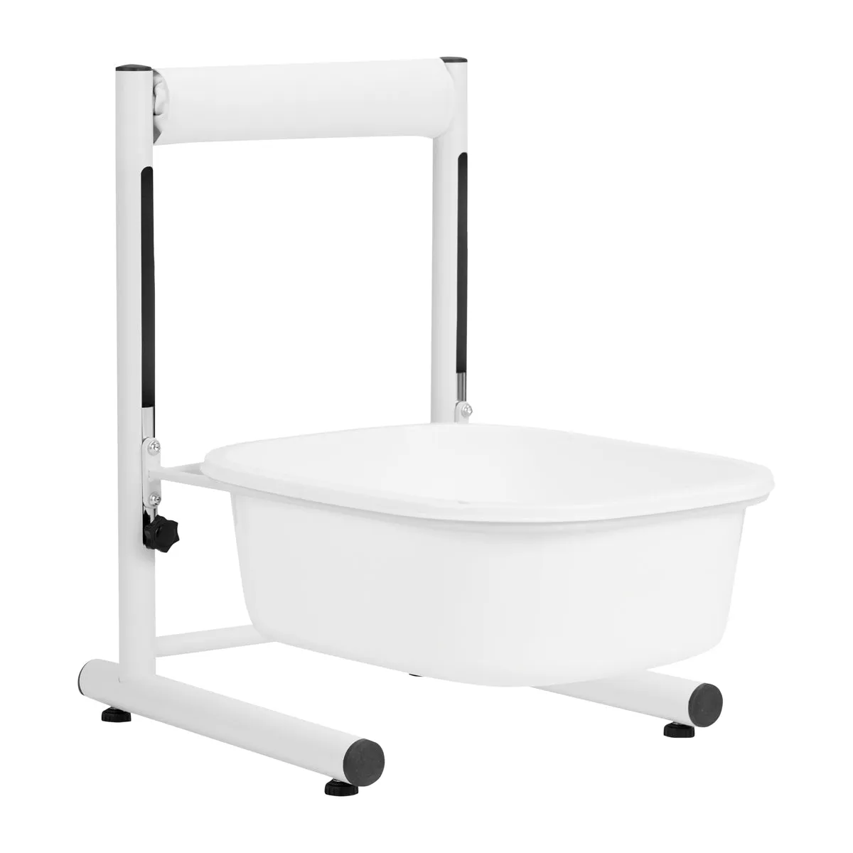 ActiveShop Height-Adjustable Pedicure Tray White