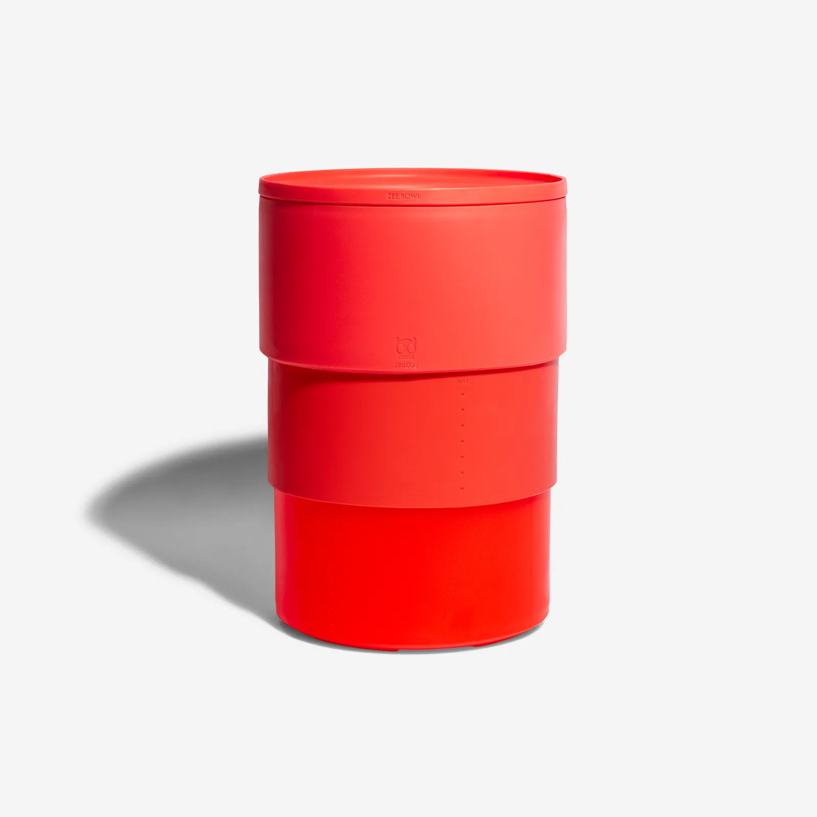 Adjustable Height Dog Bowl - Coral