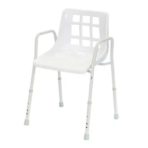 Alerta Stationary Shower Chair | Adjustable Height