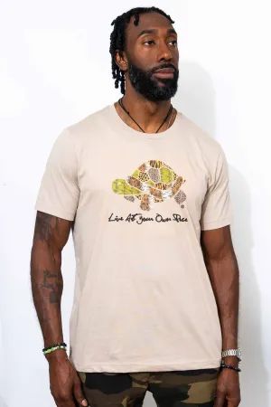 Animal Instincts Turtle Tee [ Tan ]