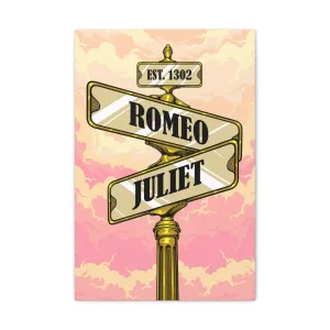 Anniversary Couple Personalized Custom Vertical Canvas - Gift For Husband Wife, Anniversary