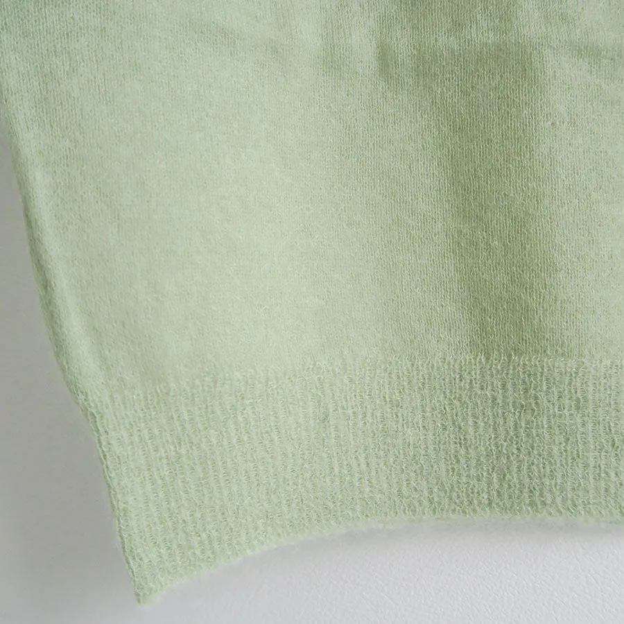 【AURALEE/オーラリー】<br>KID MOHAIR SHEER KNIT POLO <br>A25SP05FG