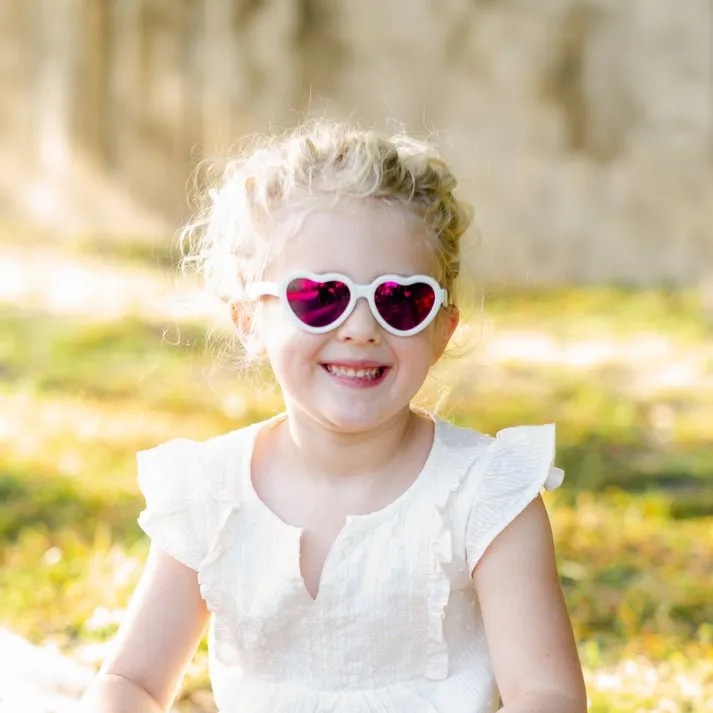 Babiator Non-Polarized Mirrored Heart Sunglasses The Sweetheart