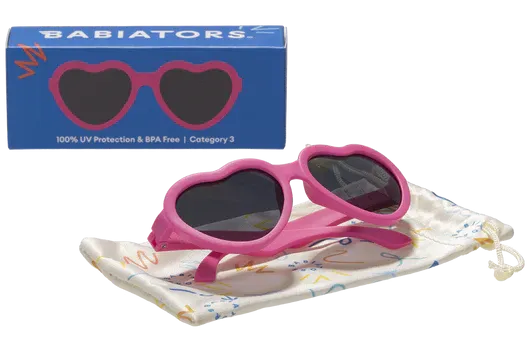 Babiators - Heart Shaped - Paparazzi Pink