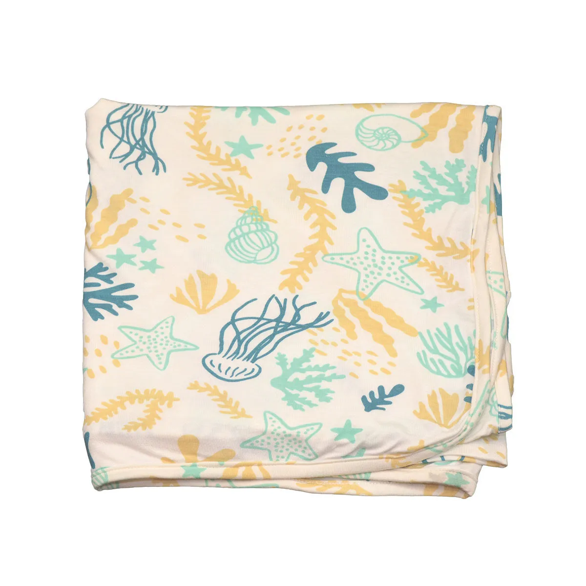 Bamboo Swaddle Blanket (Reef Print)