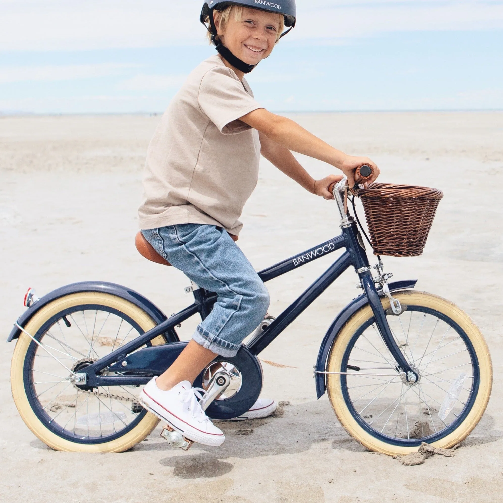 Banwood Classic Bicycle 16" (Navy Blue)