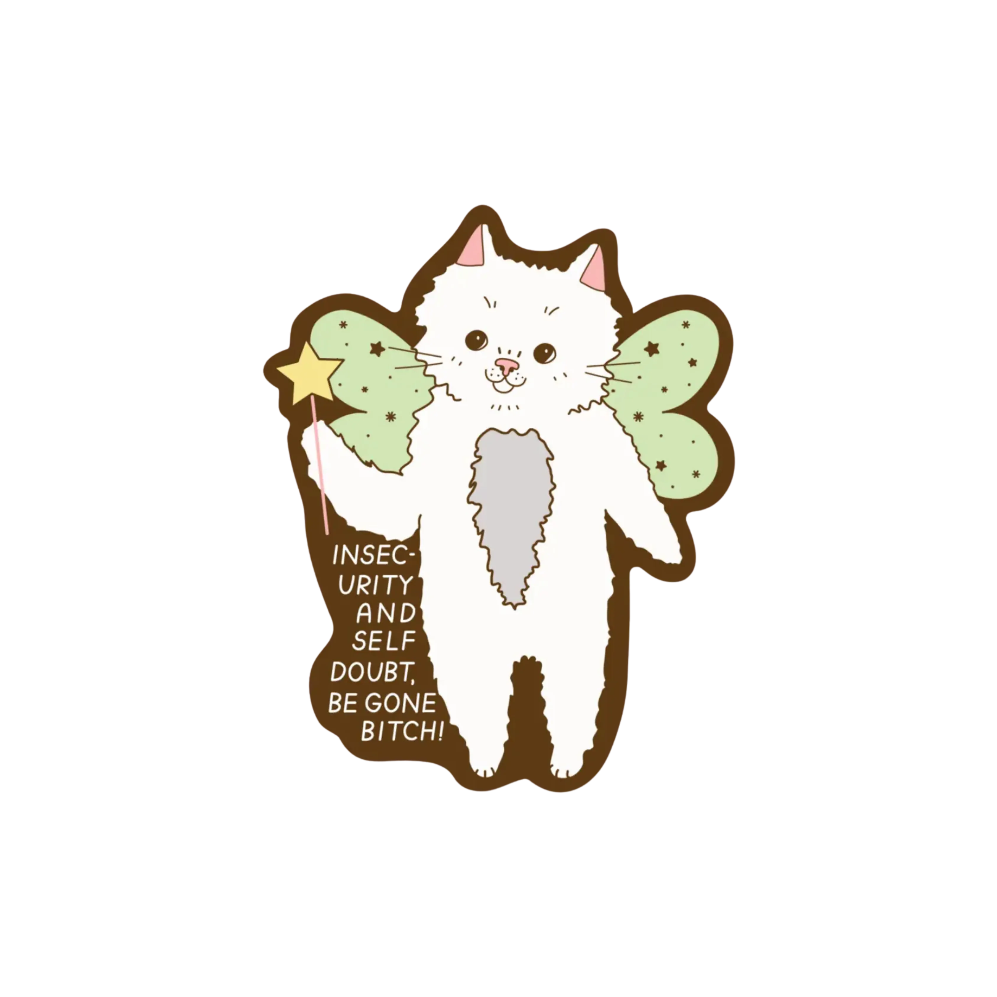 Be Gone Bitch Sticker