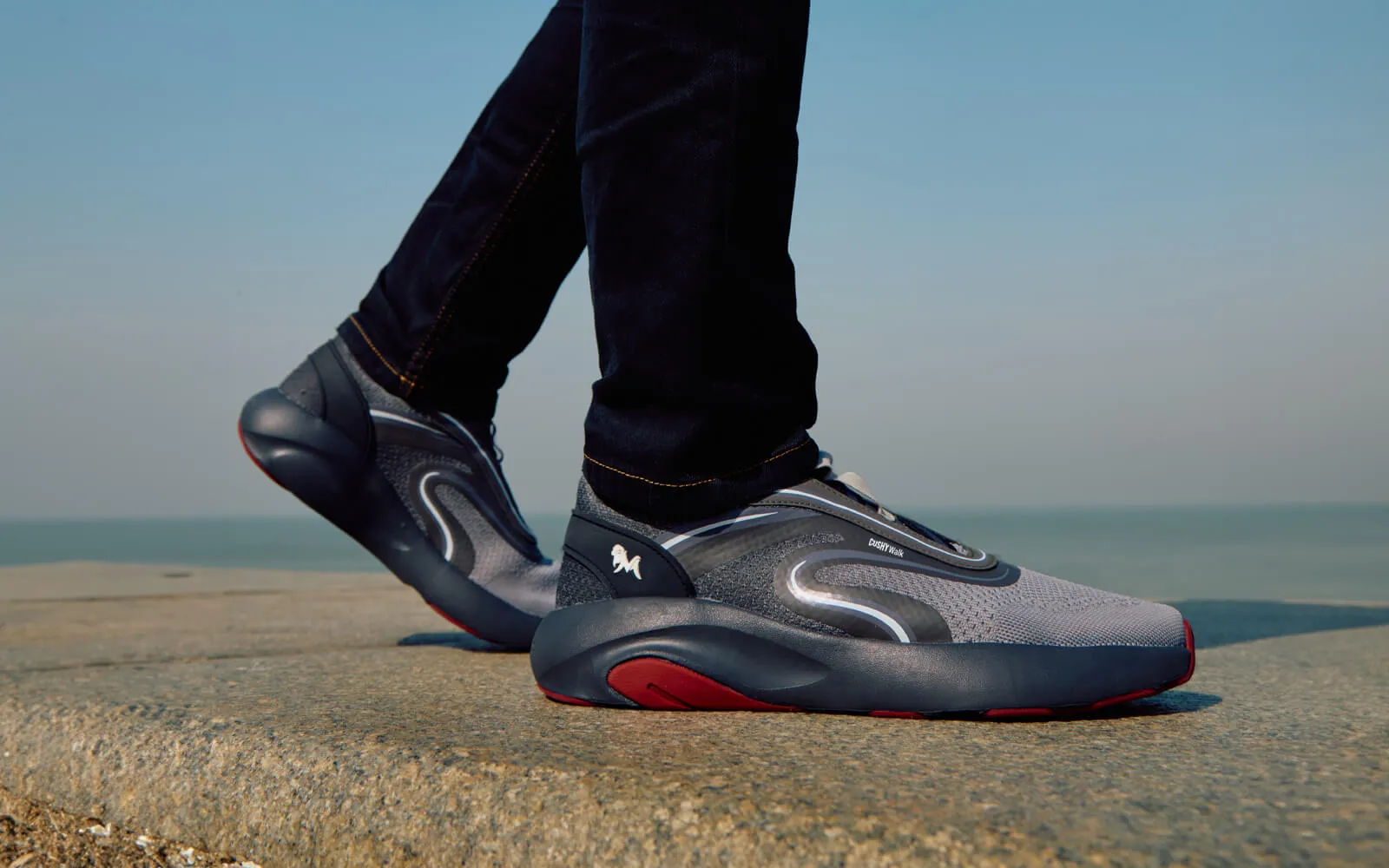 Begin Walk - Unwind : Grey-Red