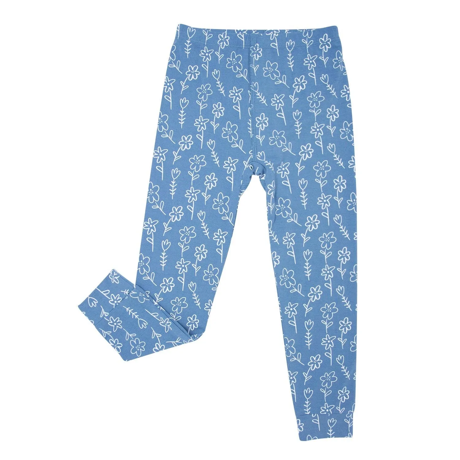 Big Kid Pajama - Blue Doodle