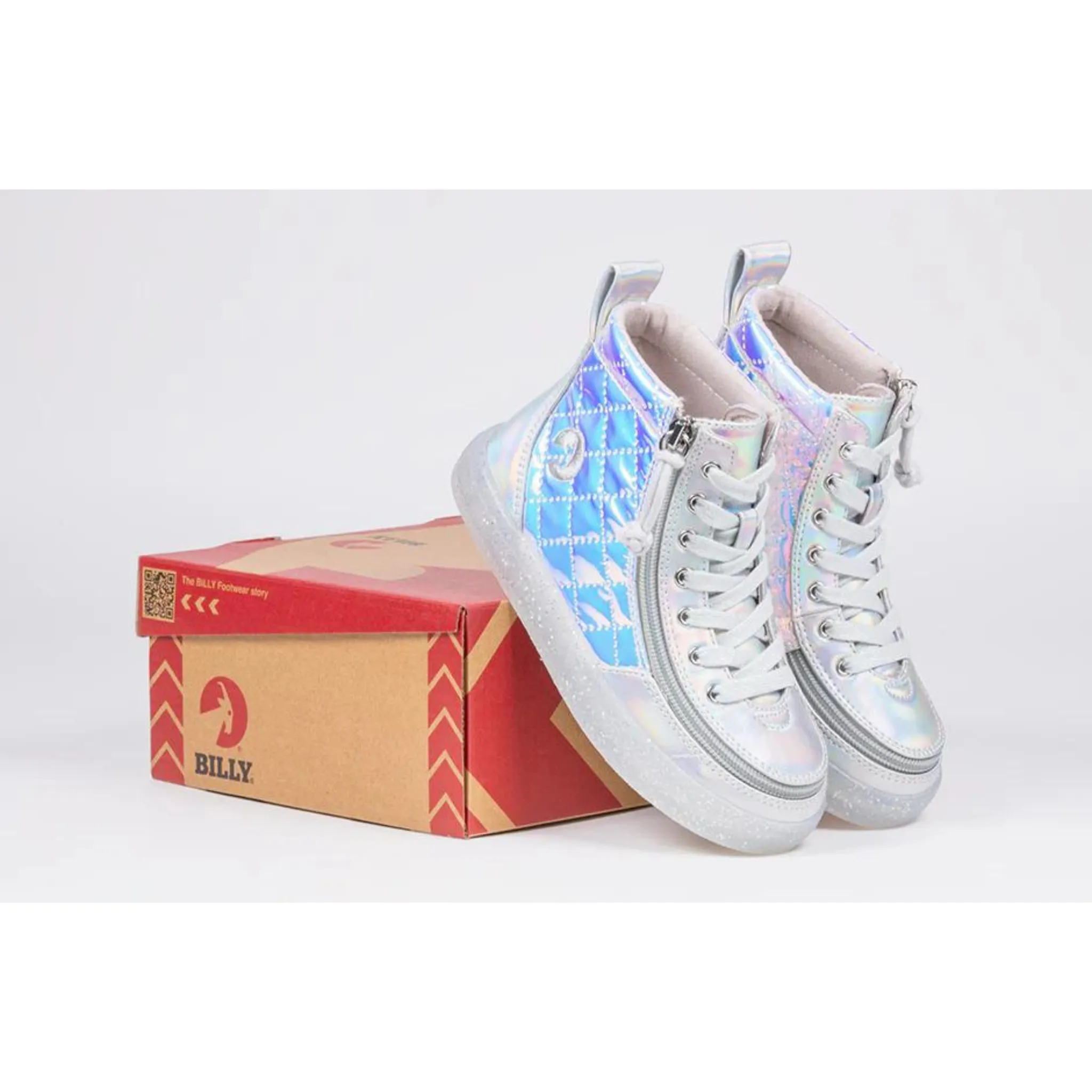 Billy Footwear (K) / High Top - Faux Leather / Frozen CLEARANCE