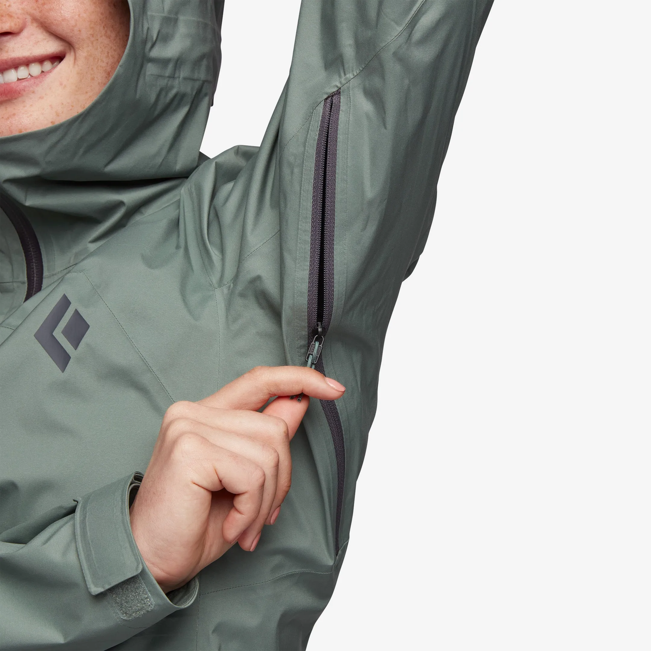 Black Diamond - Stormline Stretch Rain Shell - Femme