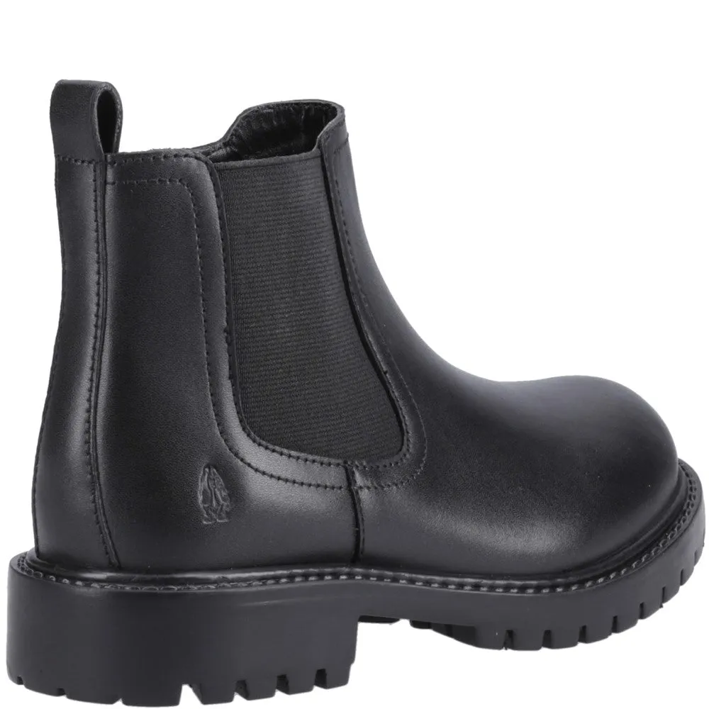 Black XL Ariella Chelsea Senior School Shoes