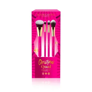 Blank Canvas Cosmetics Quad Makeup Brush Gift Set