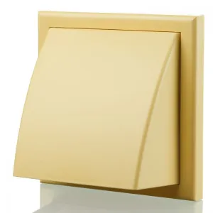 Blauberg DECOR 185X185/150HK COTSWOLD STONE Plastic Cowled Hooded Air Ventilation Wind Baffle Wall Grille 6" 150mm