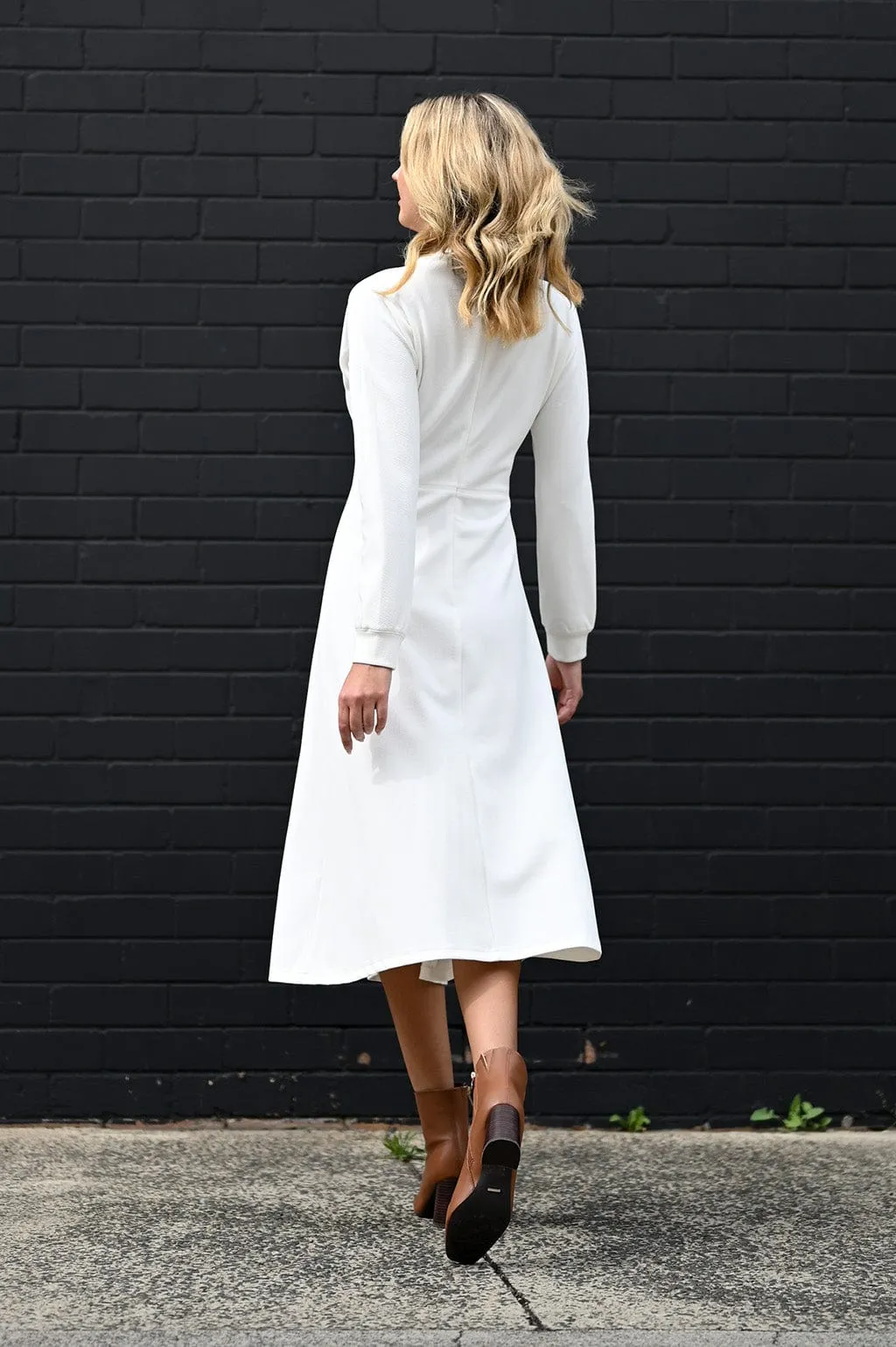 Blaze Dress Cream