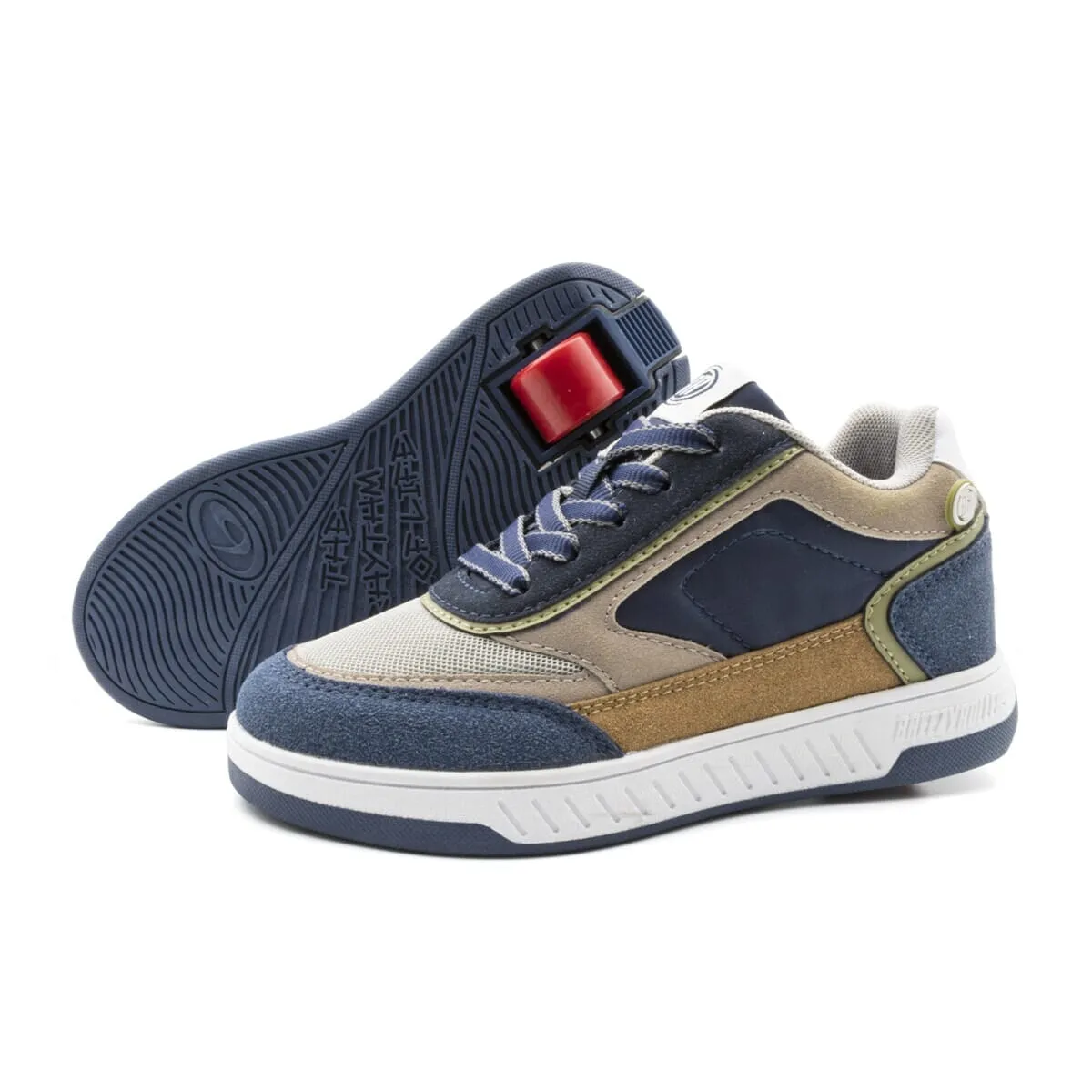 BREEZY ROLLERS 2241901 (NAVY-BROWN)