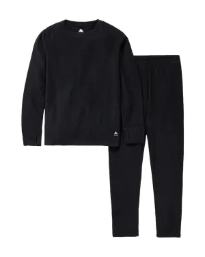 Burton Kids' Heavyweight Fleece Set True Black 2026