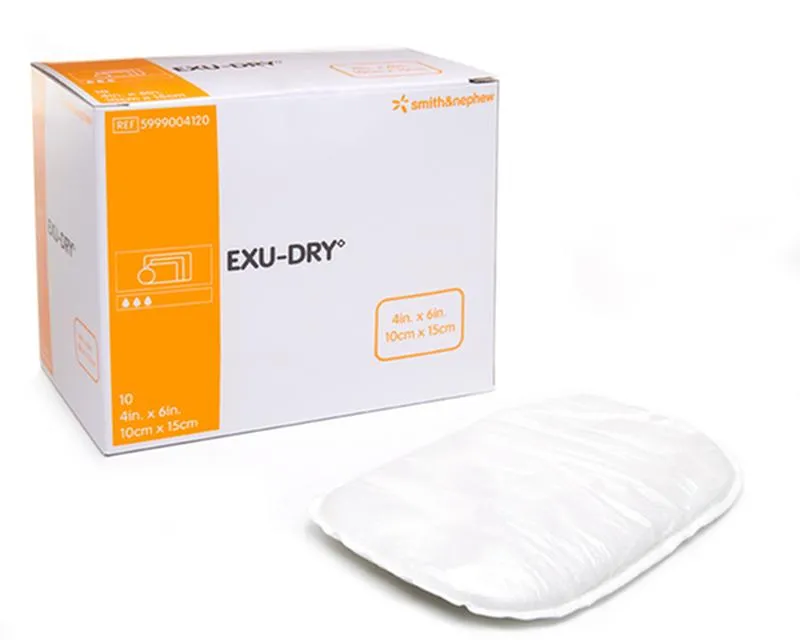 BX/30 EXU-DRY BURN WOUND DRESSING, SIZE 23CM X 38CM