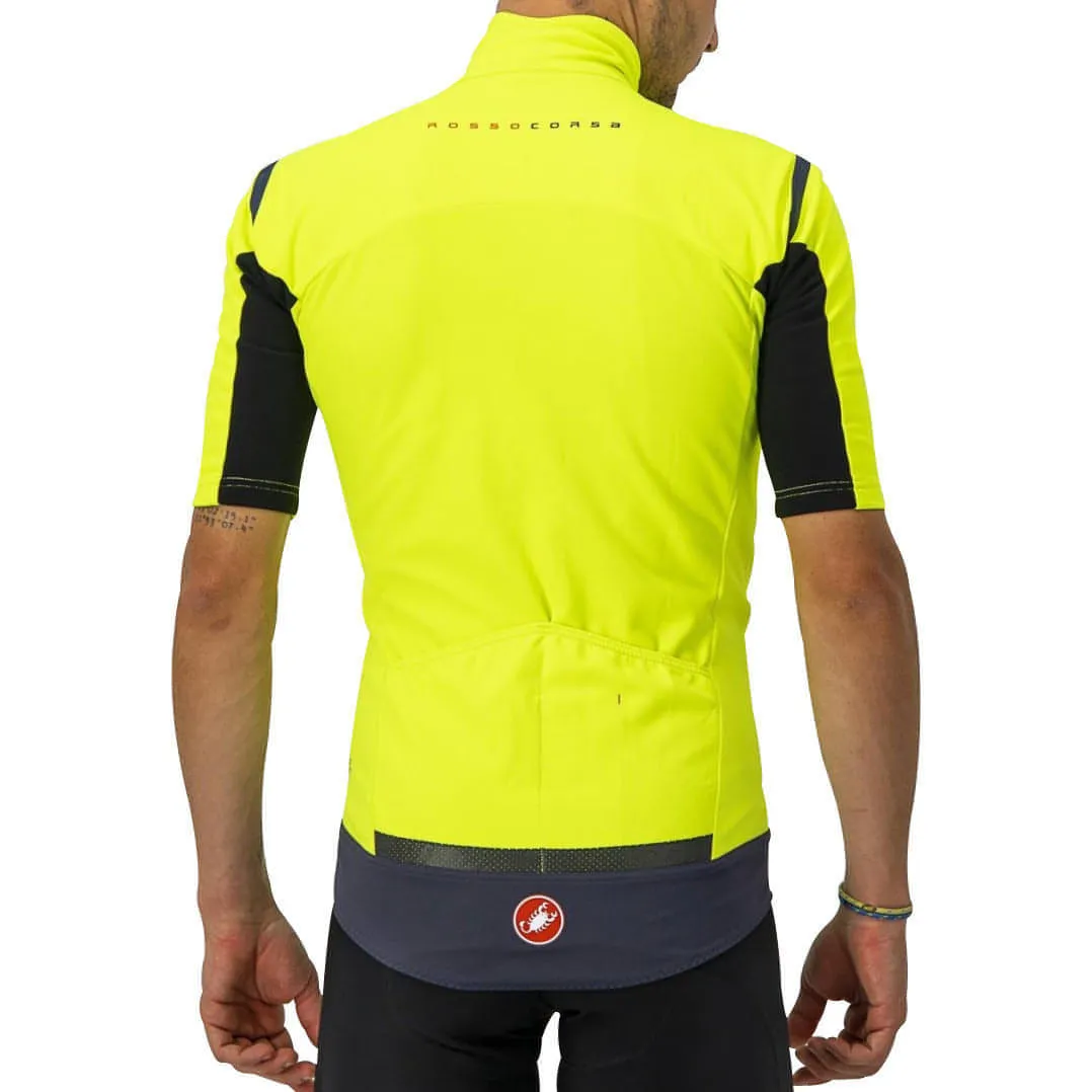 Castelli Gabba RoS Short Sleeve Mens Cycling Jersey - Yellow