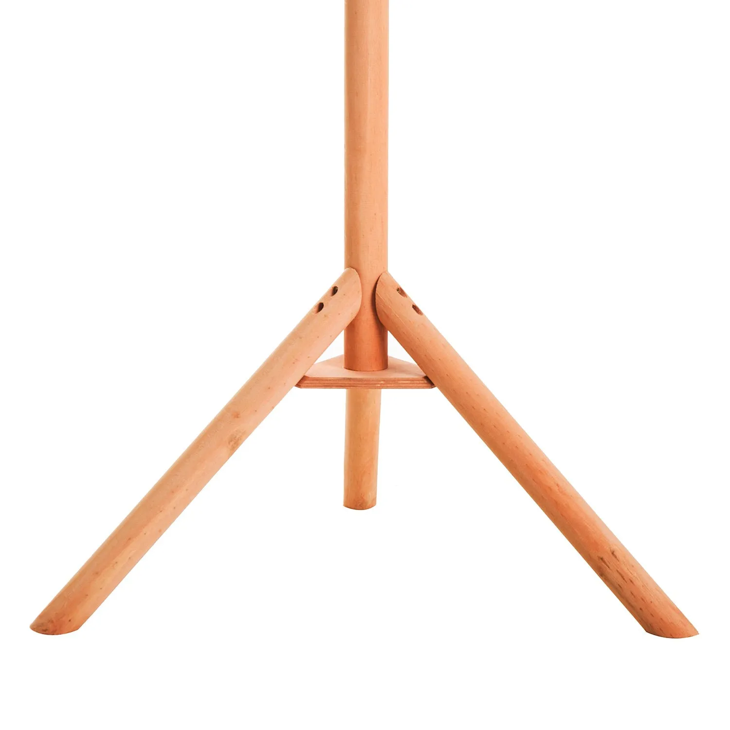 Charm 153cm High Rise Bird Feeder Table Natural by Pawhut