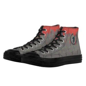 Classic Smoke Gray High Top C&S Canvas Shoes