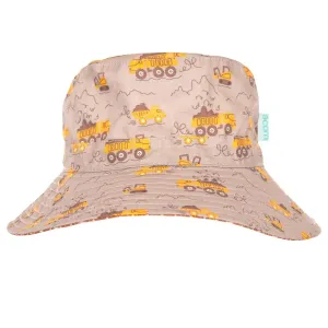 CONSTRUCTION WIDE BRIM BUCKET HAT
