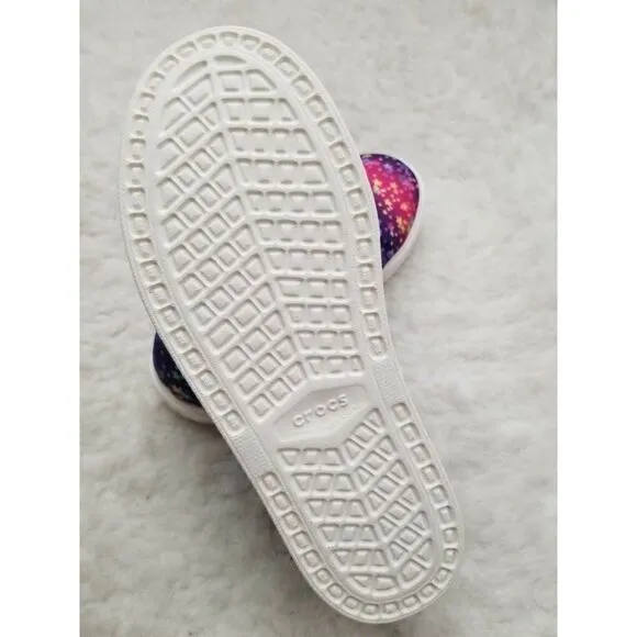 CROCS Citilane Novelty Toddler Girls Slip-On Sneakers Pink/Purple Size 6