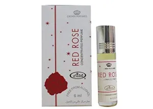 Crown Perfumes Al Rehab Red Rose Attar 6ml
