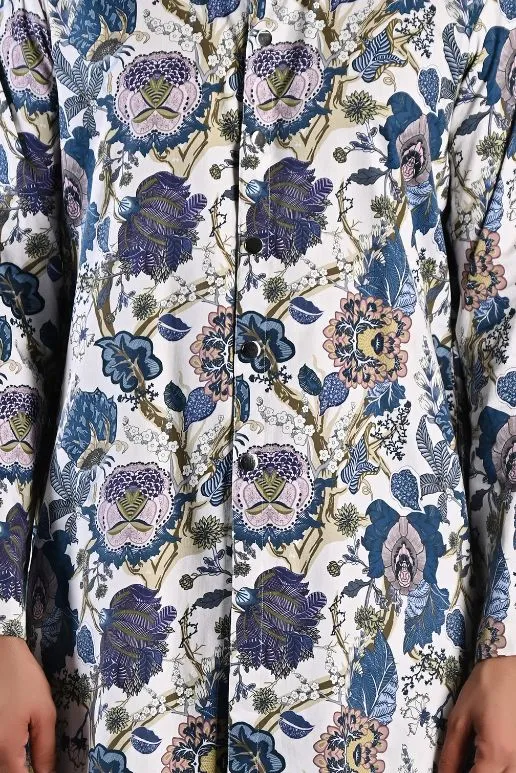 Daemyn - Multi Blue Printed Kurta & Pant set