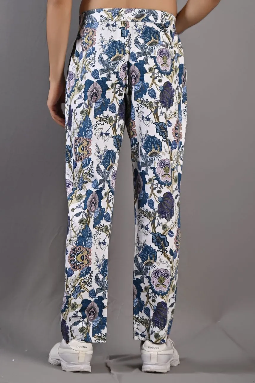 Daemyn - Multi Blue Printed Kurta & Pant set