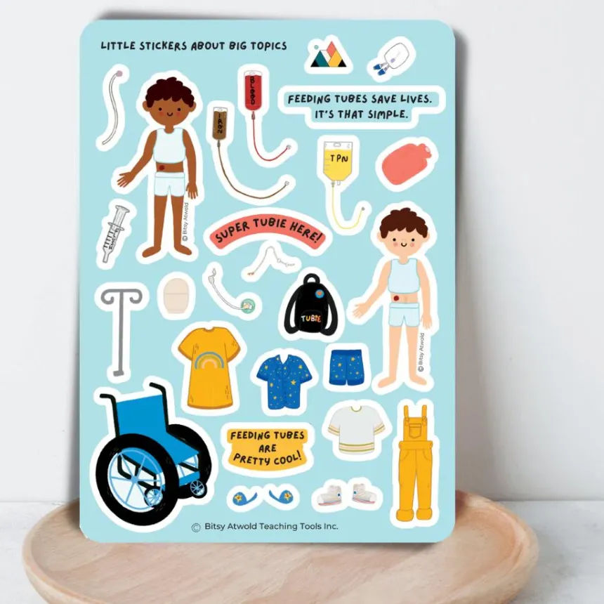 DISABILITY INCLUSIVE STICKER SHEETS
