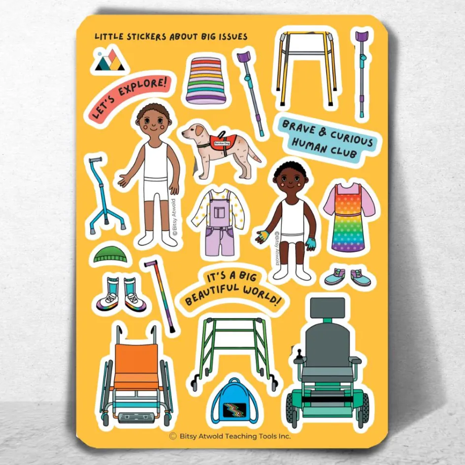 DISABILITY INCLUSIVE STICKER SHEETS