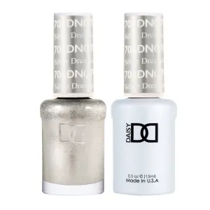 DND / Gel Nail Polish Matching Duo - Silver Dreamer 705