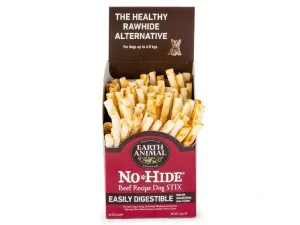 Earth Animal No Hide Beef Stix Dog Treats