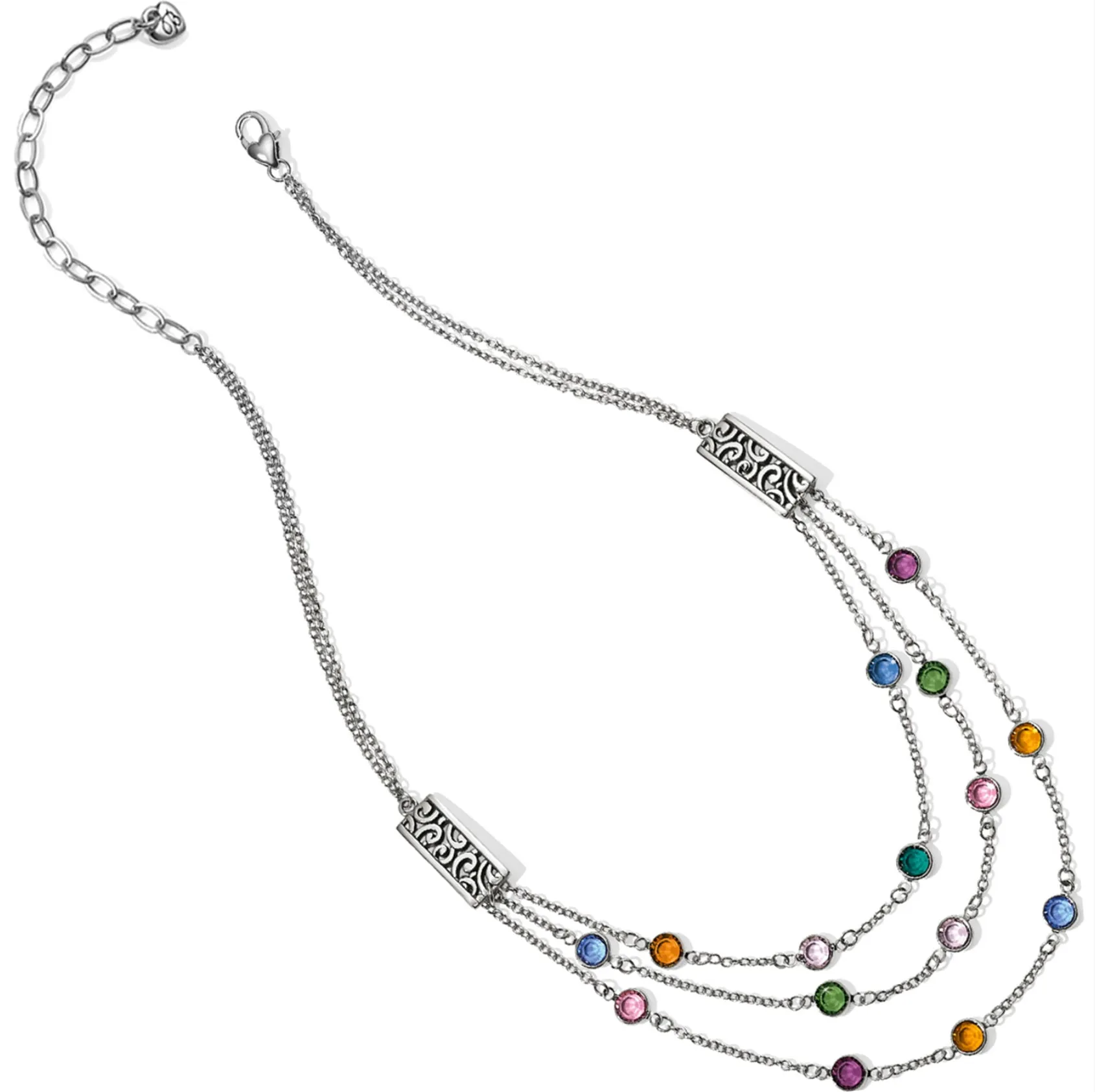 Elora Gems Multi Layer Necklace