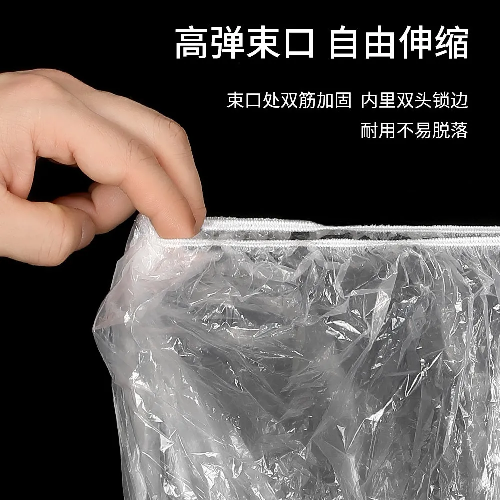Fasola Transparent Backpack Rain Covers - 10 Pieces, 3*96cm