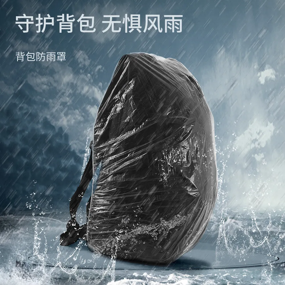 Fasola Transparent Backpack Rain Covers - 10 Pieces, 3*96cm