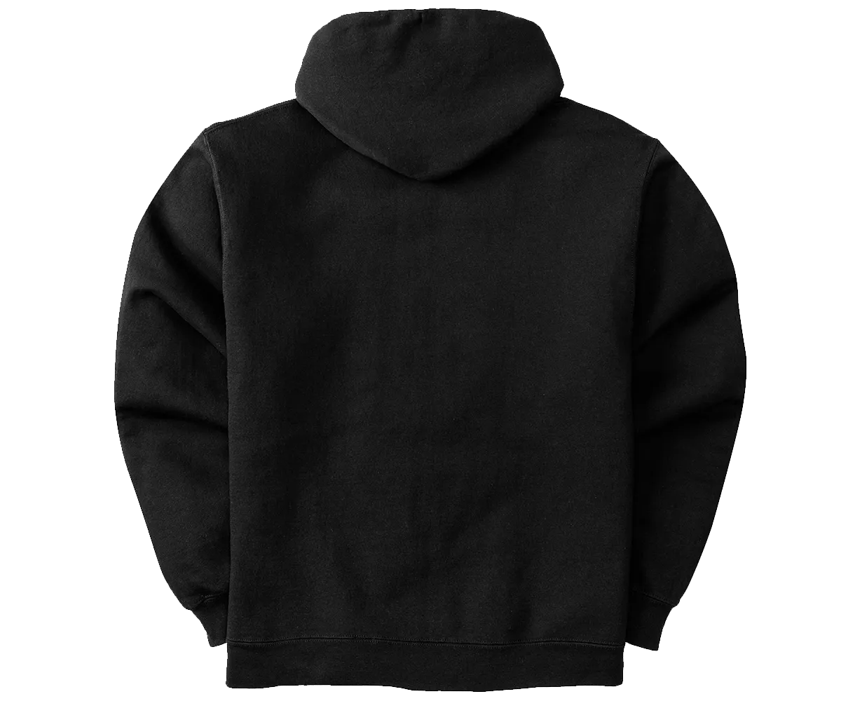 French Terry Fleece Embroidered Hoodie