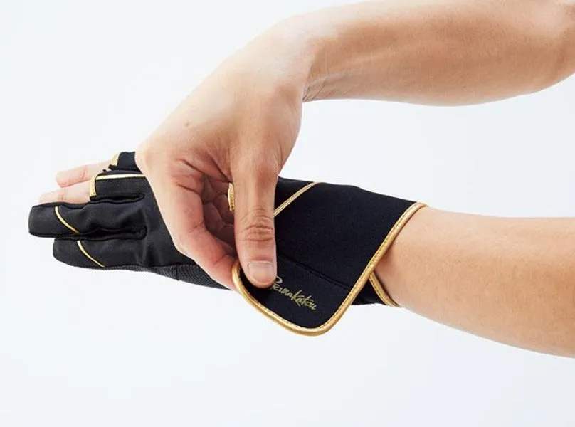 Gamakatsu STRETCH-F GLOVE(3CUT) GM7269
