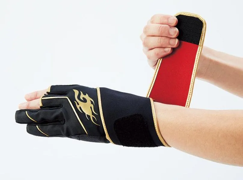Gamakatsu STRETCH-F GLOVE(3CUT) GM7269