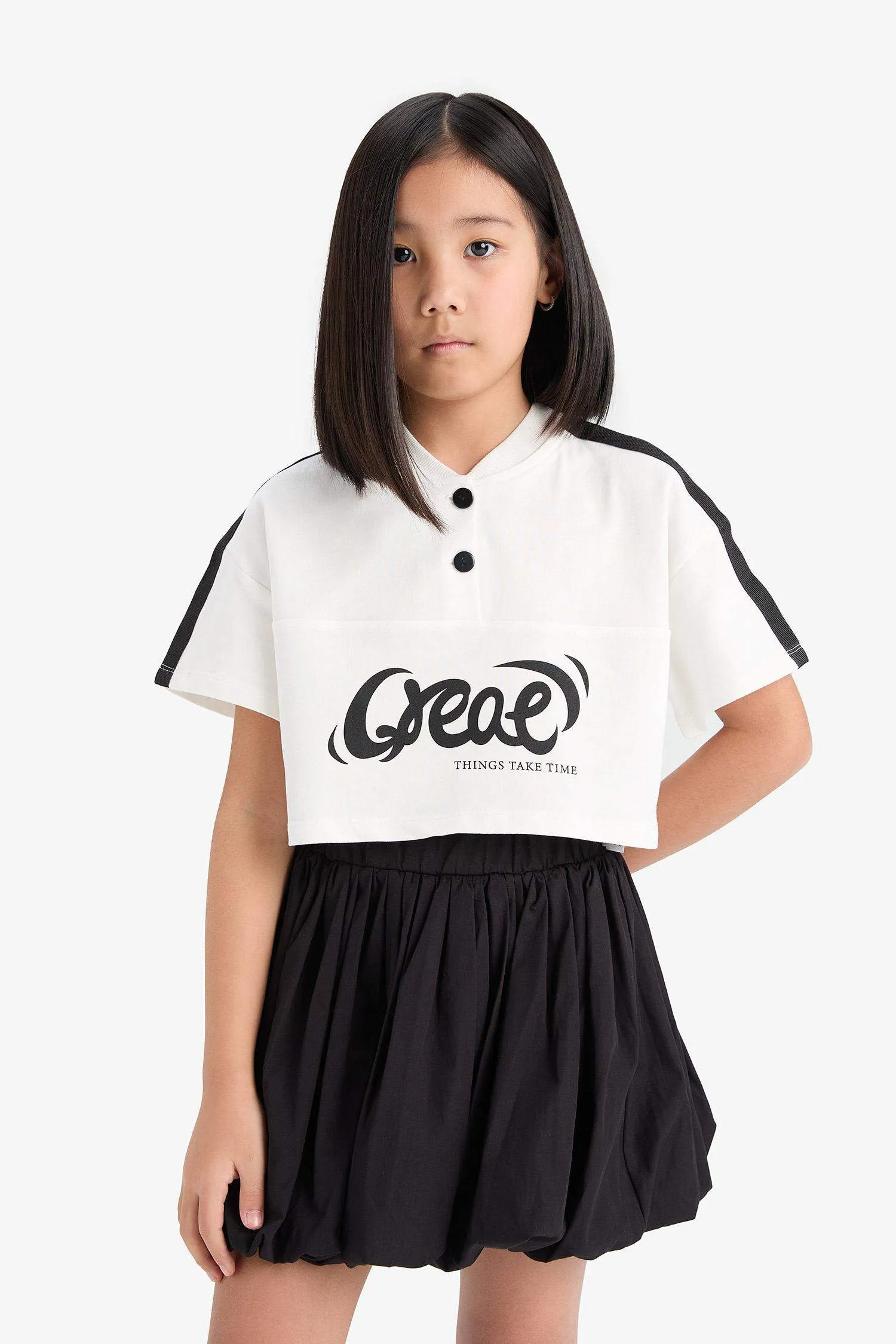 Girl Poplin Skirt