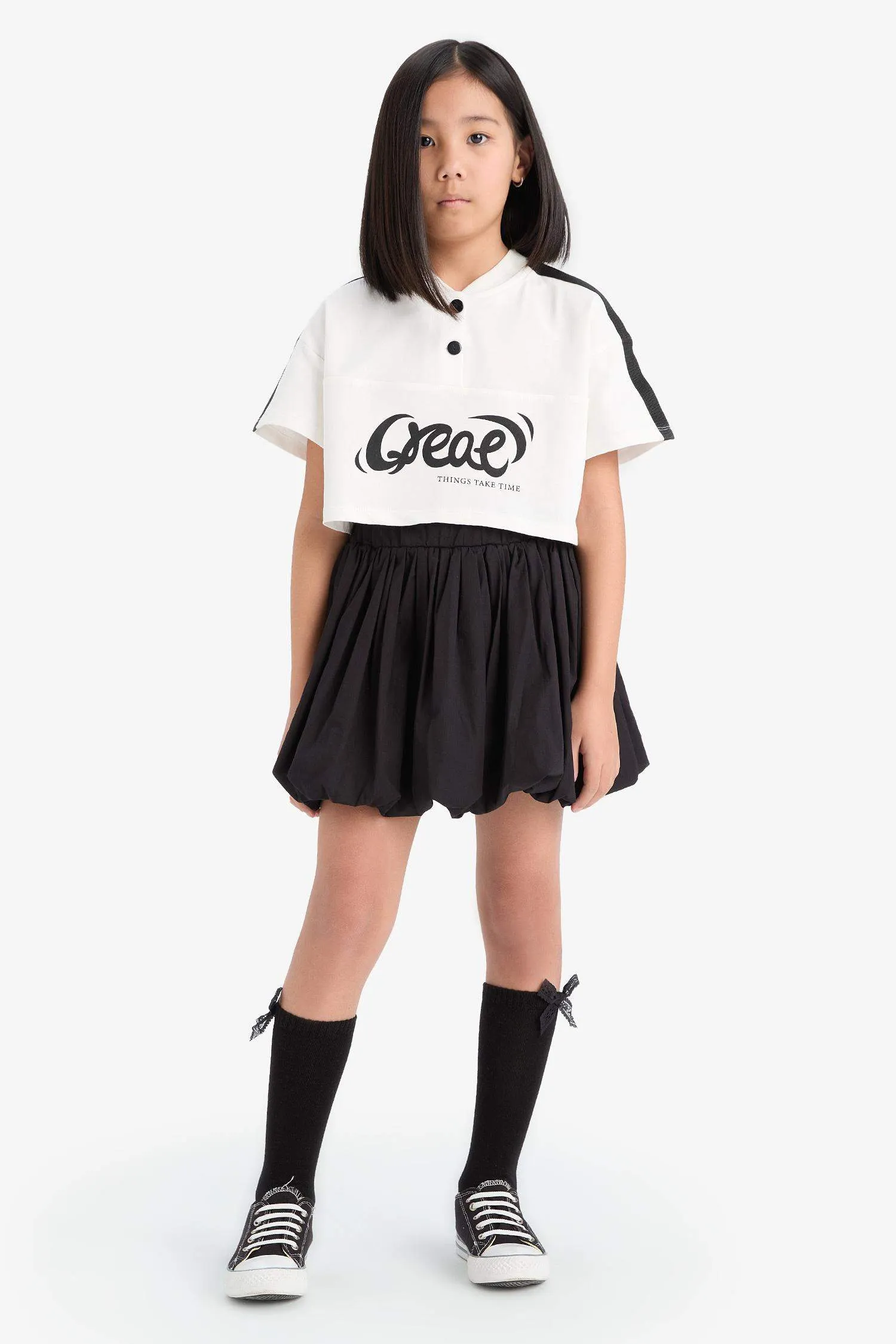 Girl Poplin Skirt